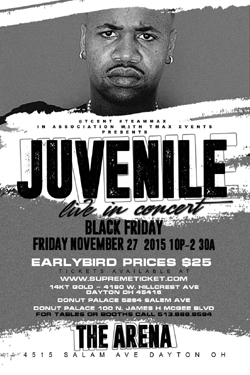 Juvenile at The Arena